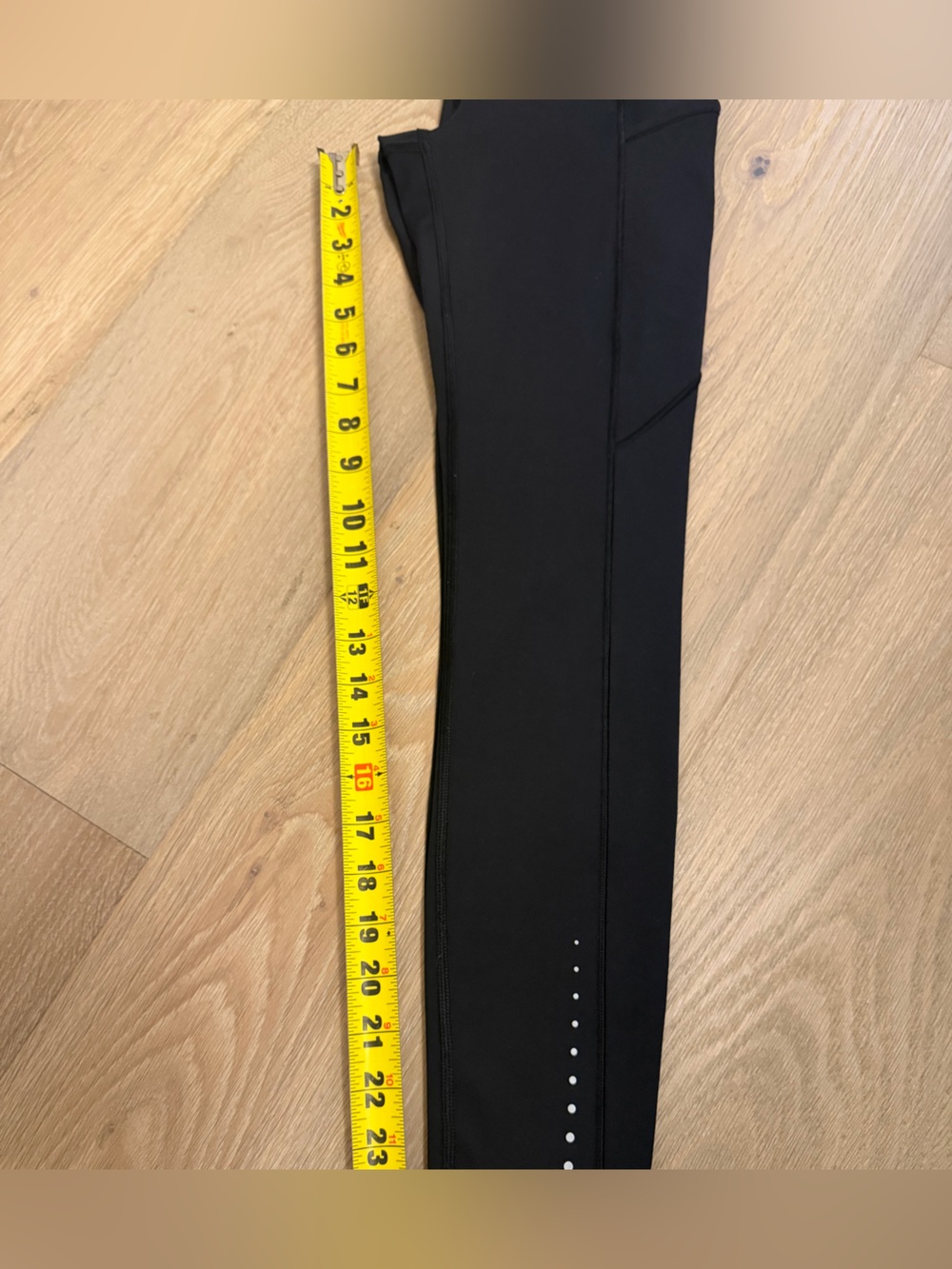 Lululemon Fast and Free High-Waist Black Performance Leggings - Picture 9 of 9